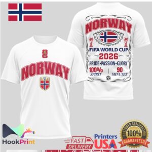 Norway National Team FIFA rld Cup 2026 Pride Passion Glory T Shirt