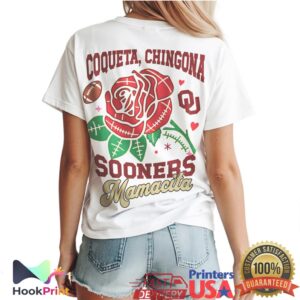 Oklahoma Sooners Mamacita Coqueta Chingona Feliz Dia De La Madre Women T Shirt