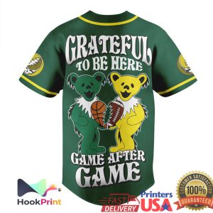 Oregon Ducks Grateful Dead Game After Game Baseball Jersey