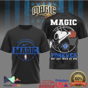 Orlando Magic Basketball Snoopy Forever 2026 T Shirt