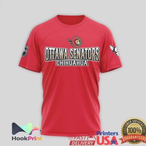 Ottawa Senators Chihuahua I Choose Violence Funny NHL Hockey T Shirt Ottawa Senators Chihuahua I Choose Violence Funny NHL Hockey T Shirt