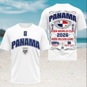 Panama FIFA World Cup 2026 Soccer National Team Spirit T Shirt Panama FIFA World Cup 2026 Soccer National Team Spirit T Shirt