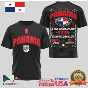 Panama National Team FIFA World Cup 2026 Pride Passion Glory Men Women T Shirt
