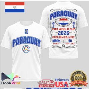 Paraguay National Team FIFA World Cup 2026 Pride Passion Glory Men Women T Shirt