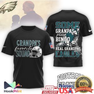 Philadelphia Eagles Grandpa’s Favorite Squad Some Grandpas Play Bingo Gift T Shirt Philadelphia Eagles Grandpa’s Favorite Squad Some Grandpas Play Bingo Gift T Shirt