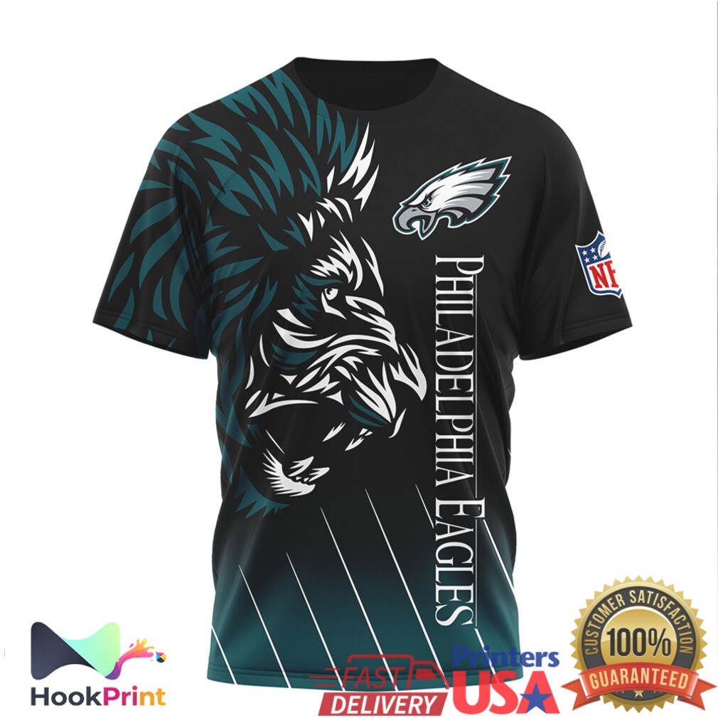 Philadelphia Eagles Lion Hakuna Matata “Fly Eagles Fly” 3D T Shirt Philadelphia Eagles Lion Hakuna Matata “Fly Eagles Fly” 3D T Shirt