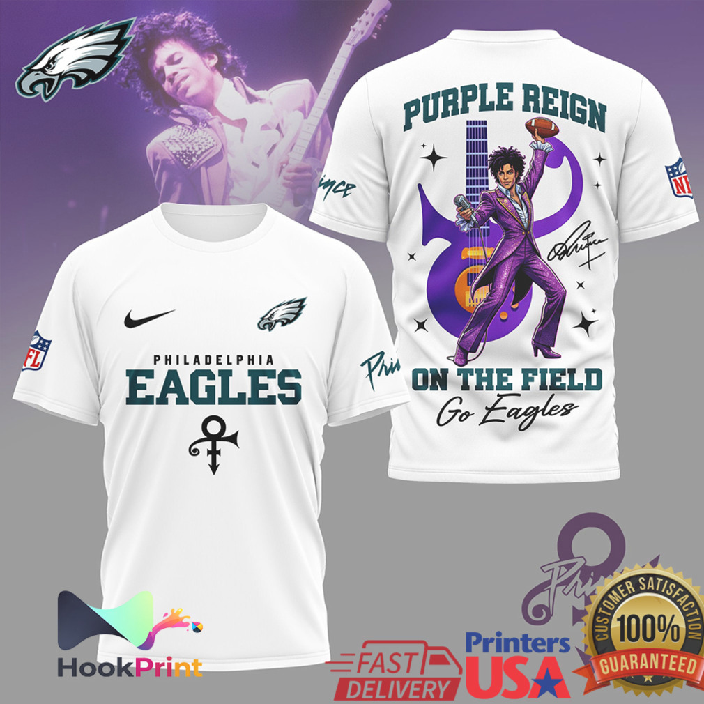 Philadelphia Eagles x Prince Purple Reign On The Field T Shirt Philadelphia Eagles x Prince Purple Reign On The Field T Shirt