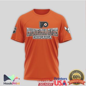Philadelphia Flyers Chihuahua I Choose Violence Funny NHL Hockey T Shirt