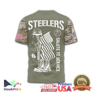 Pittsburgh Slers U.S. Veteran Salute to Service Camo Performance T Shirt Pittsburgh Slers U.S. Veteran Salute to Service Camo Performance T Shirt