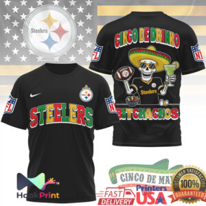Pittsburgh Steelers Cinco De Drinko Bitchachos 2026 Mexican Fiesta Vintage Fans Men Women T Shirt