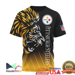 Pittsburgh Steelers Hakuna Matata The King Steel Curtain 3D All Over Print T Shirt