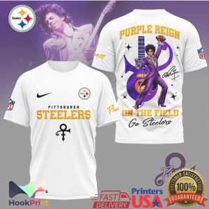 Pittsburgh Steelers Prince Purple Reign On The Field T Shirt Pittsburgh Steelers Prince Purple Reign On The Field T Shirt