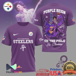 Pittsburgh Steelers Prince Purple Reign On The Field T Shirt