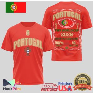 Portugal FIFA rld Cup 2026 Pride Passion Glory Soccer Sports T Shirt