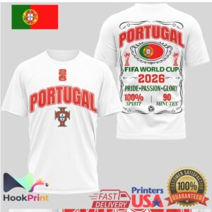 Portugal FIFA rld Cup 2026 Pride Passion Glory Soccer Sports T Shirt