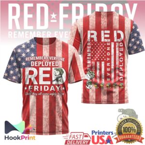 RED Friday Remember Everyone Deployed Snoopy US Flag Patriotic Military Support Men Women T Shirt RED Friday Remember Everyone Deployed Snoopy US Flag Patriotic Military Support Men Women T Shirt