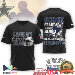 Real Grandpas Watch Cowboys Grandpa’s Favorite Squad Football T Shirt Real Grandpas Watch Cowboys Grandpa’s Favorite Squad Football T Shirt