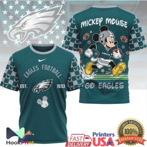 Retro Mickey Mouse Philadelphia Eagles Football Vintage NFL Fan T Shirt Retro Mickey Mouse Philadelphia Eagles Football Vintage NFL Fan T Shirt