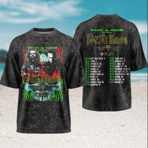 Rob Zombie & Marilyn Manson Freaks on Parade Joint Tour Band Shirt Rob Zombie & Marilyn Manson Freaks on Parade Joint Tour Band Shirt