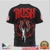 Cleveland Browns x Rush Rock Band Starman Mashup Black T Shirt Cleveland Browns x Rush Rock Band Starman Mashup Black T Shirt