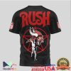 Dallas Cowboys x Rush Rock Band Starman Mashup Black T Shirt Dallas Cowboys x Rush Rock Band Starman Mashup Black T Shirt