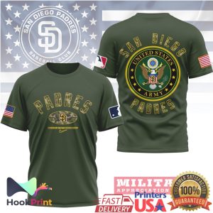 San Diego Padres Military Appreciation Night US Army Tactical T Shirt San Diego Padres Military Appreciation Night US Army Tactical T Shirt