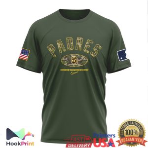 San Diego Padres Military Appreciation Night US Army Tactical T Shirt