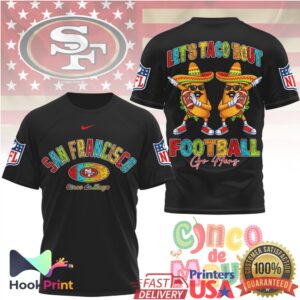 San Francisco 49ers Football Cinco De Mayo 2026 Men Women T Shirt