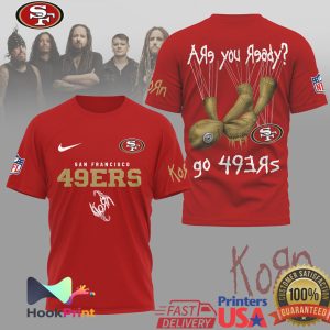 San Francisco 49ers x Korn Issues Doll Are You Ready Tribute T Shirt