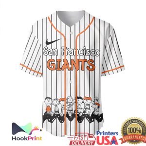 San Francisco Giants x Peanuts Snoopy Playball Baseball Jersey