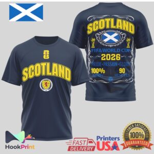 Scotland FIFA rld Cup 2026 Pride Passion Glory Soccer Sports T Shirt