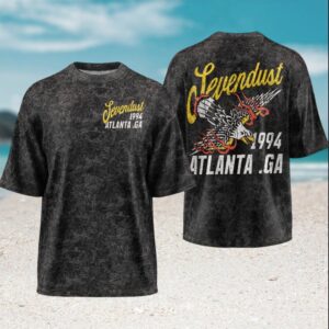 Sevendust 1994 Atlanta GA Vintage Style Rock Band Commemorative Men Women T Shirt