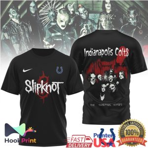 Slipknot x Indianapolis Colts The Subliminal Verses Metal Fan T Shirt