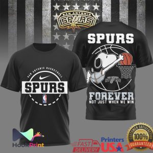 Snoopy San Antonio Spurs Basketball Forever Not Just When We Win T Shirt Snoopy San Antonio Spurs Basketball Forever Not Just When We Win T Shirt