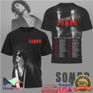Sombr You Are The Reason Tour 2024 Concert Dates Portrait Retro Music Fans T Shirt Sombr You Are The Reason Tour 2024 Concert Dates Portrait Retro Music Fans T Shirt