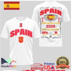 Spain National Football Team FIFA rld Cup 2026 Pride Passion T Shirt