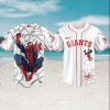 New York Spider Man vs Venom Custom Baseball Jersey New York Spider Man vs Venom Custom Baseball Jersey