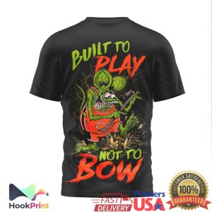 Syracuse Orange Built To Play Not To Bow Vintage Rat Style T Shirt