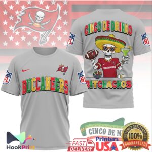 Tampa Bay Buccaneers Cinco De Drinko Bitchachos 2026 Mexican Fiesta Retro Fans Women T Shirt