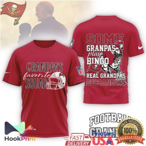Tampa Bay Buccaneers Grandpa's Favorite Squad Real Grandpas Watch Football T Shirt