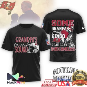 Tampa Bay Buccaneers Grandpa's Favorite Squad Real Grandpas Watch Football T Shirt