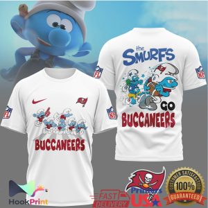 Tampa Bay Buccaneers Smurfs Football Fan Go Buccaneers T Shirt Tampa Bay Buccaneers Smurfs Football Fan Go Buccaneers T Shirt