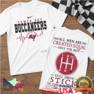 Tampa Bay Buccaneers Stick Shift Graphic Shirt NFL Gearbox Pulse T Shirt