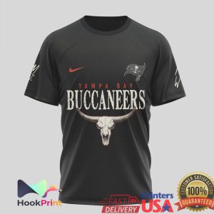 Tampa Bay Buccaneers Still The Problem Western Bull Skull Black T Shirt