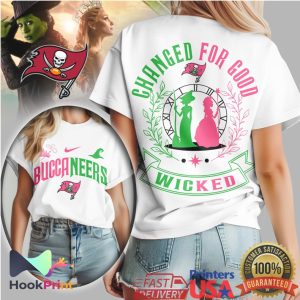 Tampa Bay Buccaneers Wicked Musical Changed For Good Fan Gear T Shirt