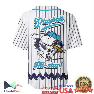 Tampa Bay Rays x Peanuts Snoopy All Star Baseball Jersey