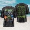 Testament Thrash of the Titans North America 2026 Green Flame T Shirt Testament Thrash of the Titans North America 2026 Green Flame T Shirt
