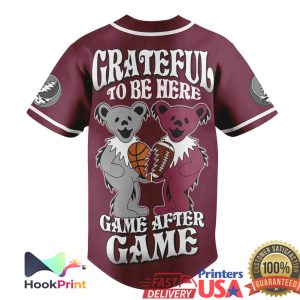 Texas A&M Aggies Grateful Dead Game After Game Baseball Jersey