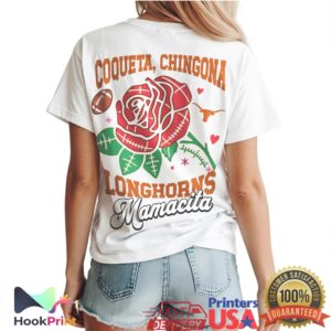 Texas Longhorns Mamacita Coqueta Chingona Mother's Day 2026 Style Women T Shirt