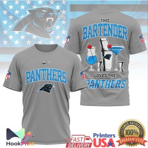 This Bartender Loves The Carolina Panthers NFL T Shirt